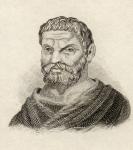 Thales of Miletus, from 'Crabbes Historical Dictionary', published in 1825 (litho)
