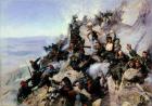 The Defence of the 'Eagle Aerie' on the Shipka in 1877, 1893 (oil on canvas)