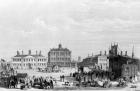 Old Liverpool Infirmary and Alms-Houses, with John Cooke's circus in the foreground, c.1826 (engraving)