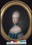 Portrait of Marie-Antoinette de Habsbourg-Lorraine (1750-93) after the painting by Joseph Ducreux (1735-1802) 1770 (oil on canvas)