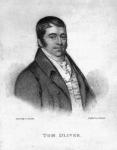 Tom Oliver, engraved by Percy Roberts (engraving)