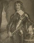 Portrait of James Hamilton (1606-49) 3rd Marquis and 1st Duke of Hamilton, from 'Lodge's British Portraits', 1823 (litho)