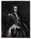 Portrait of Robert Harley, first Earl of Oxford (1671-1724) (engraving) (b/w photo)