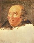 Portrait of Michel Gerard (Pere Gerard) (oil on canvas)