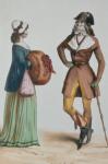 `Incroyable et Merveilleuse', c.1775 (colour engraving)