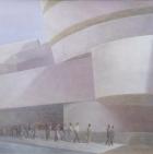 Guggenheim Museum, New York, 2004 (acrylic on canvas)