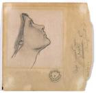 Study for 'Lamia', c.1904-05 (pencil on paper)