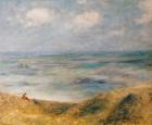 View of the Sea, Guernsey (oil on canvas)