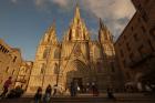 The Gothic cathedral, Barcelona, Spain (photo)