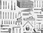 Gentleman's Tool Chest no.6, 19th Century (engraving)