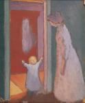 The Child in the Doorway, 1897 (oil on canvas)