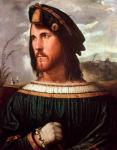 Cesare Borgia (1475-1507) Duke of Valencia (oil on canvas)