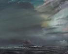 HMS Hood 1941, 2014, (oil on canvas)