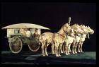 Terracotta Army, Qin Dynasty, 210 BC; horses and carriage
