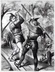 Robin Hood and Little John (engraving)