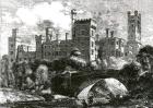 Lismore Castle, published in 'Building News', 1858 (engraving)