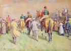 Hethersett Steeplechases, 1921 (w/c on paper)