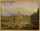 Place de L'Hotel de Ville, Cambrai, c.1780 (oil on canvas)