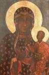 The Black Madonna of Jasna Gora, Byzantine-Russian icon (tempera on panel)