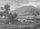 Mount Wellington, Tasmania, Australia, from 'Australian Pictures', pub. by The Religious Tract Society, 1886 (engraving)