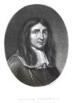 Portrait of Richard Cromwell (1626-1712) engraved by Richard Earlom (1743-1822) from 'Illustrious Characters in British History' (mezzotint) (b/w photo)