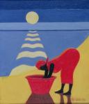 By the Sea Shore, 1998 (oil on canvas)