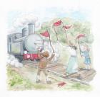 The Railway Children, 2016, (watercolour and pencil)
