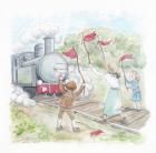 The Railway Children, 2016, (watercolour and pencil)