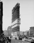 Times Building under construction, New York, N.Y., c.1903 (b/w photo)
