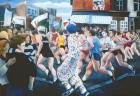 London Marathon, 1996 (oil on canvas)