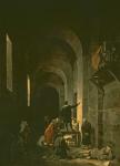 Jacques de Stella (1596-1657) in Prison, 1810 (oil on canvas)