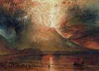 Mount Vesuvius in Eruption, 1817 (w/c on paper)