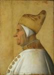 Giovanni Mocenigo (1408-85) Doge of Venice (oil on panel) (see also 60649)