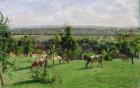 Hillside of Vesinet, Yvelines, 1871 (oil on canvas)
