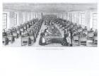 Shoe Factory (engraving) (b/w photo)