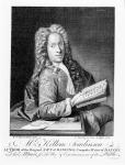 Mr Kellom Tomlinson, author of the original 'Art of Dancing'. engraved by Francois Morellon La Cave (fl.1731), 1754 (engraving) (b&w photo)