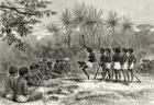 A Corroboree, c.1880, from 'Australian Pictures' by Howard Willoughby, published by the Religious Tract Society, London, 1886 (litho)