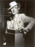 Portrait of Marlene Dietrich, 1935 (b/w photo)