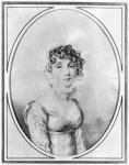 Portrait of Caroline Bonaparte (1782-1839) 1811 (b/w photo)