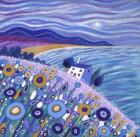 Clifftop Cottage, 2013, (acrylic on canvas)