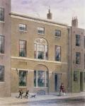 Plumbers Hall in Great Bush Lane, Cannon Street, 1851 (w/c on paper)