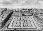 Leicester Square, c.1725 (engraving)
