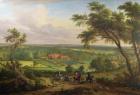 Bifrons Park, Patrixbourne, Kent, formerly attributed to John Wootton (1682-1764) and previously to Jan Siberechts (1627-c.1703) c.1695-1705 (oil on canvas)