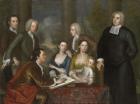 The Bermuda Group, Dean Berkeley and his Entourage, 1728, reworked 1739 (oil on canvas)
