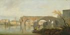 The Ponte Rotto, Rome (oil on canvas)