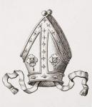 A Bishop's Mitre (engraving)