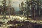 First Snow, 1875 (oil on canvas)