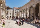 Peristyle or Perestil Square, Split, Croatia (photo)