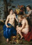 Ceres with Two Nymphs, 1615-7 (oil on canvas)