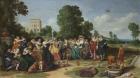 The Fete Champetre, 1627 (oil on panel)